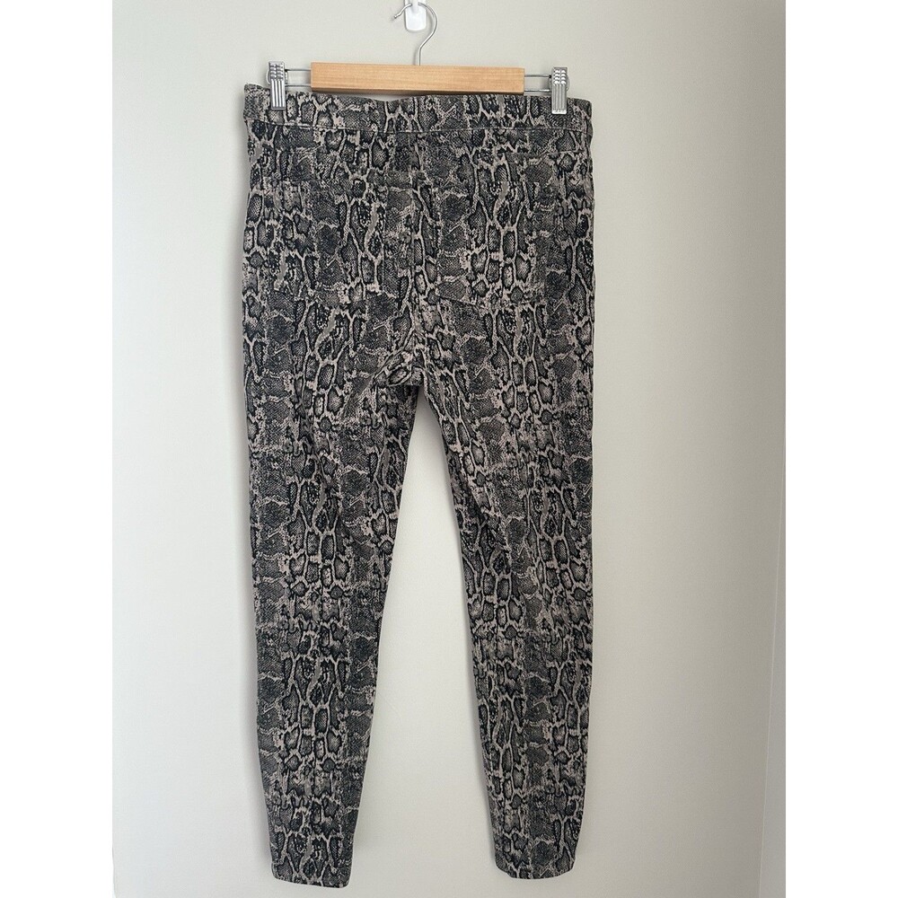SPANX Jean-ish Ankle Leggings Women Size Large Snake Print Edgy Modern Punk NWT - Picture 4 of 8